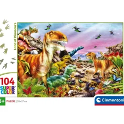 Land Of Dinosaurs - 104 pezzi