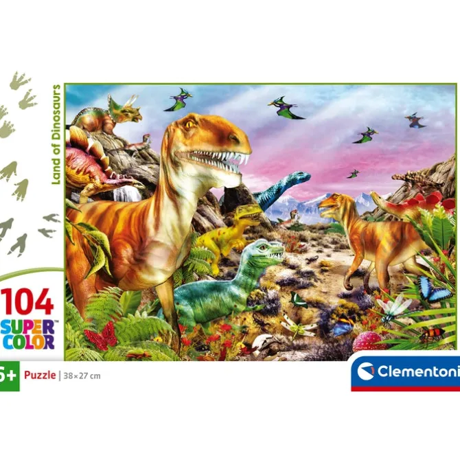 Land Of Dinosaurs - 104 pezzi