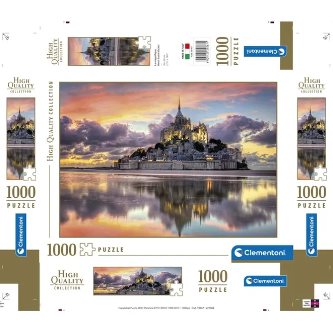 Le magnifique Mont Saint-Michel - 1000 pezzi