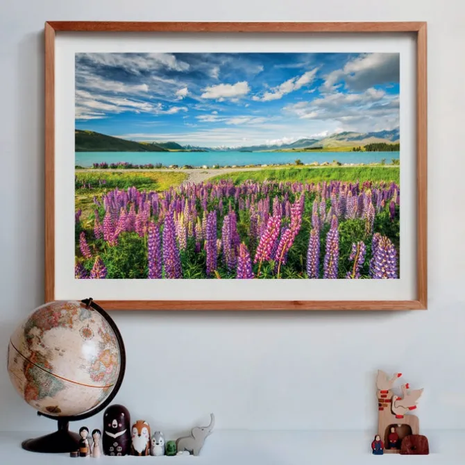 Lupins at Lake Tekapo - 1500 pezzi