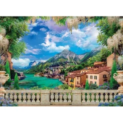 Lush Terrace On Lake - 3000 pezzi