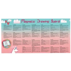 Magnetic Drawing Board Unicorns