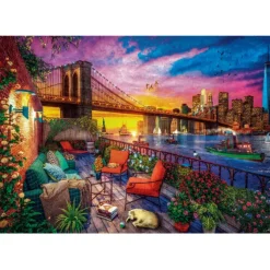 Manhattan Balcony Sunset - 3000 pezzi
