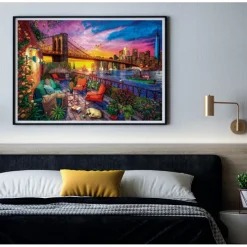 Manhattan Balcony Sunset - 3000 pezzi