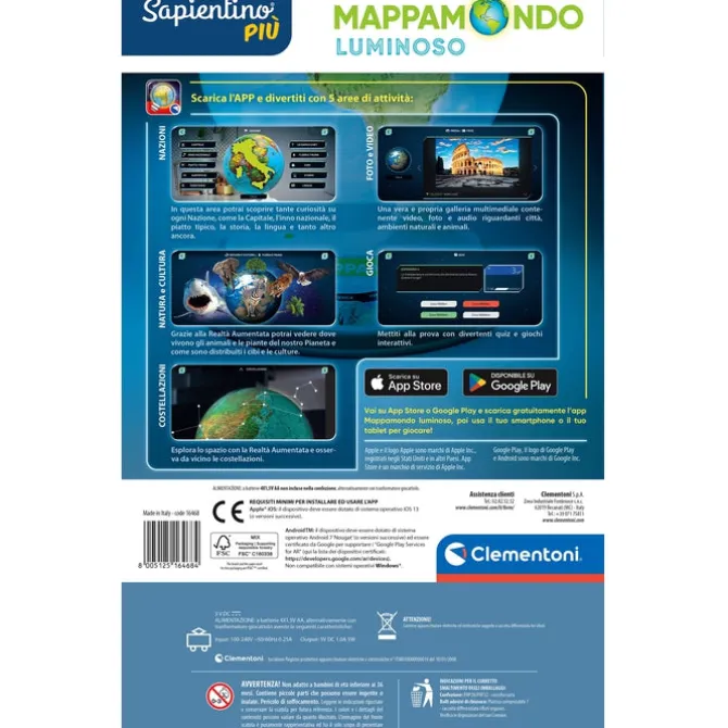 Mappamondo Luminoso