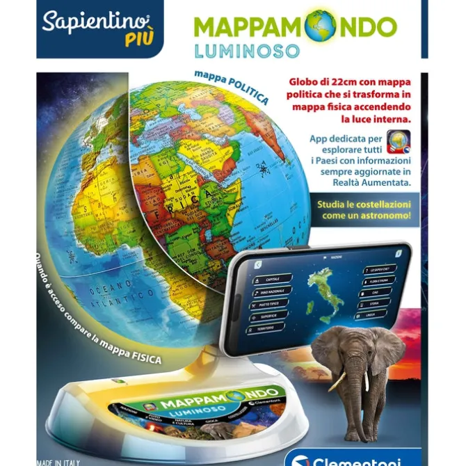Mappamondo Luminoso