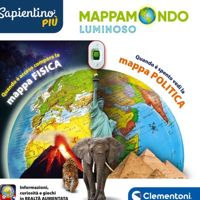 Mappamondo Luminoso