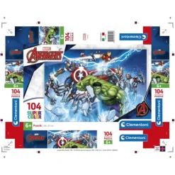 Marvel Avengers - 104 pezzi