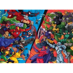 Marvel Heroes Vs Villains - 104 pezzi