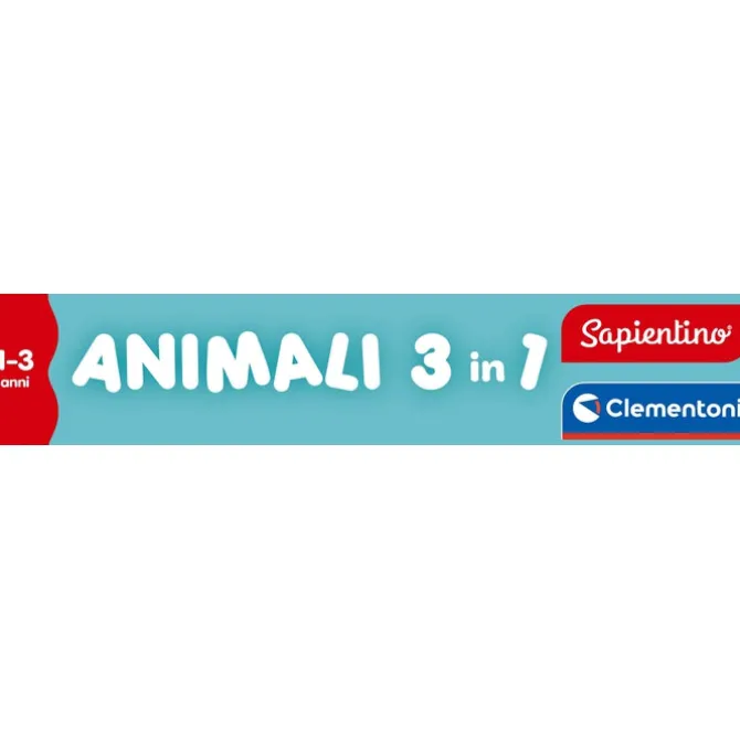 Montessori - Animali 3in1