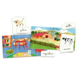 Montessori - Gli animali e i loro cuccioli