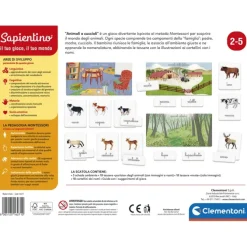 Montessori - Gli animali e i loro cuccioli