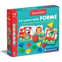 Montessori - Il trenino delle forme