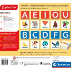 Montessori - Lettere Tattili