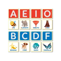 Montessori - Lettere Tattili