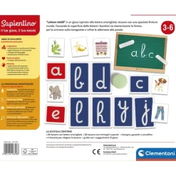 Montessori - Lettere tattili