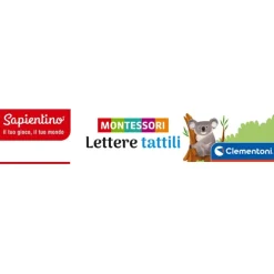 Montessori - Lettere tattili