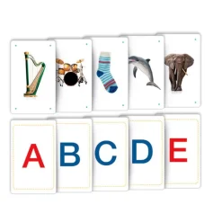 Montessori carte - Alfabeto tattile