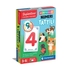 Montessori carte - Numeri tattili