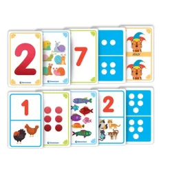 Montessori carte - Numeri tattili