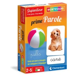 Montessori carte - Prime parole