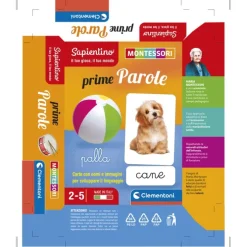Montessori carte - Prime parole