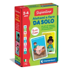 Montessori Flashcards - Aiutami a fare da solo