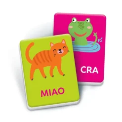 Montessori Flashcards - Che verso fa?