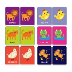 Montessori Flashcards - Che verso fa?