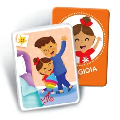 Montessori Flashcards - Emozioni ed Espressioni
