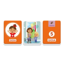 Montessori Flashcards - Emozioni ed Espressioni