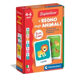 Montessori Flashcards - Il Regno degli Animali