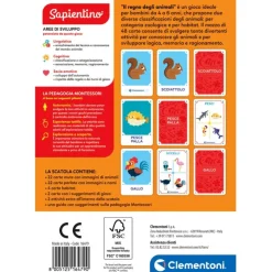 Montessori Flashcards - Il Regno degli Animali