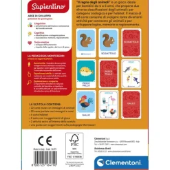 Montessori Flashcards - Il Regno degli Animali