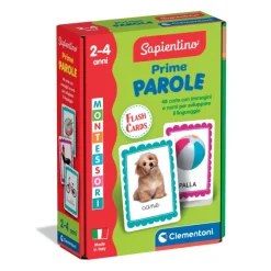 Montessori Flashcards - Prime Parole