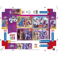 My Little Pony - 1x12 + 1x16 + 1x20 + 1x24 pezzi