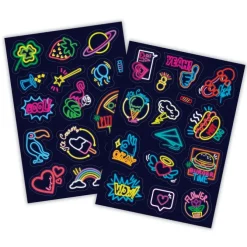 Neon Stickers