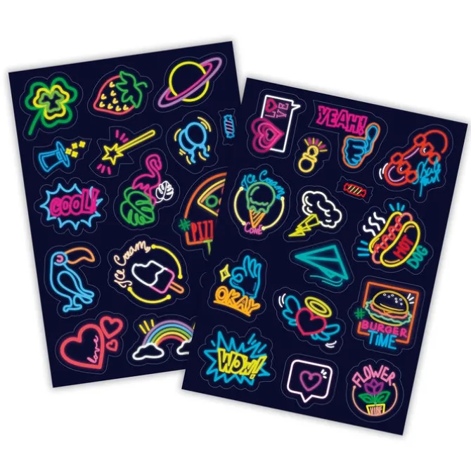 Neon Stickers