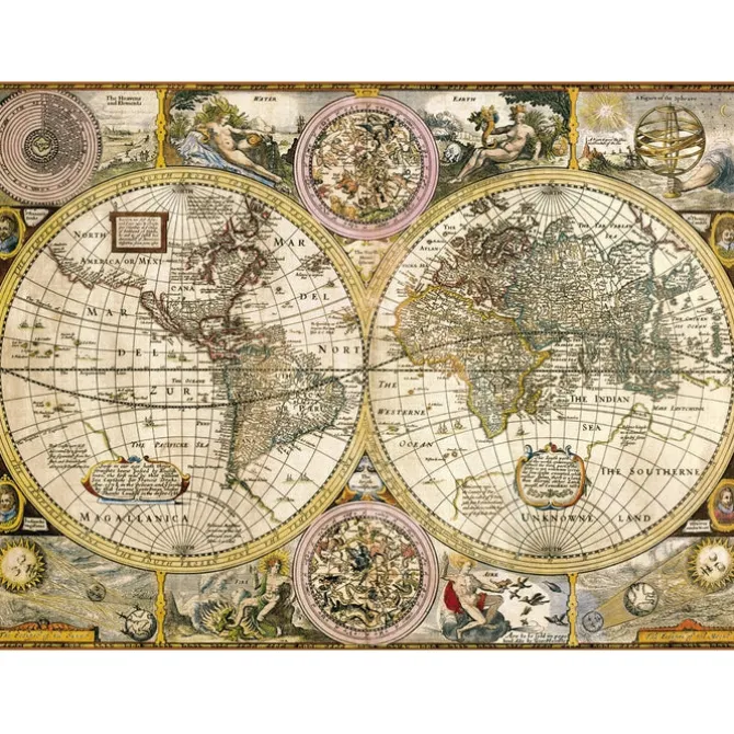 Old Map - 3000 pezzi
