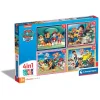 Paw Patrol - 1x12 + 1x16 + 1x20 + 1x24 pezzi