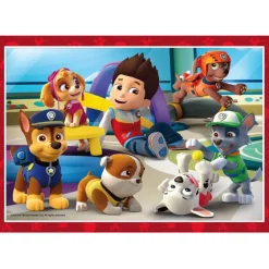 Paw Patrol - 1x12 + 1x16 + 1x20 + 1x24 pezzi