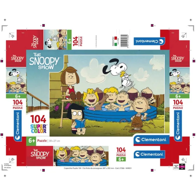Peanuts - 104 pezzi