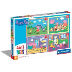 Peppa Pig - 1x12 + 1x16 + 1x20 + 1x24 pezzi