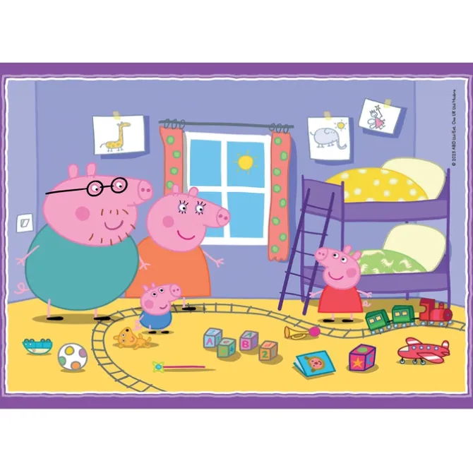 Peppa Pig - 1x12 + 1x16 + 1x20 + 1x24 pezzi