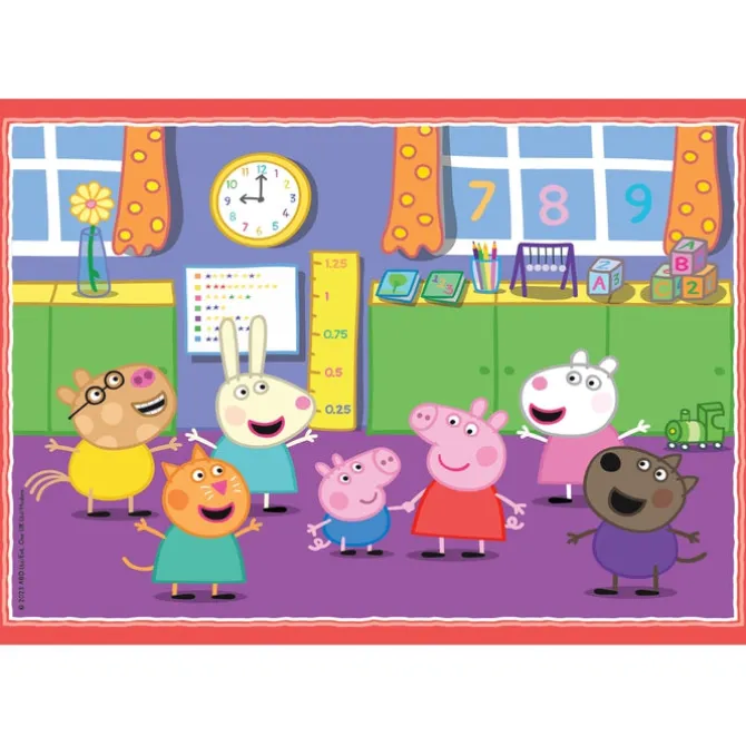 Peppa Pig - 1x12 + 1x16 + 1x20 + 1x24 pezzi