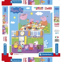 Peppa Pig - 2x60 pezzi