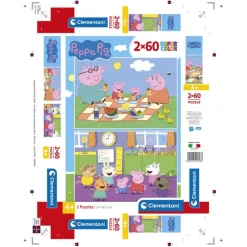 Peppa Pig - 2x60 pezzi