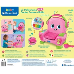 Poltroncina Canta Suona e Balla Pink