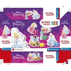 Princess - 1x3 + 1x6 + 1x9 + 1x12 pezzi