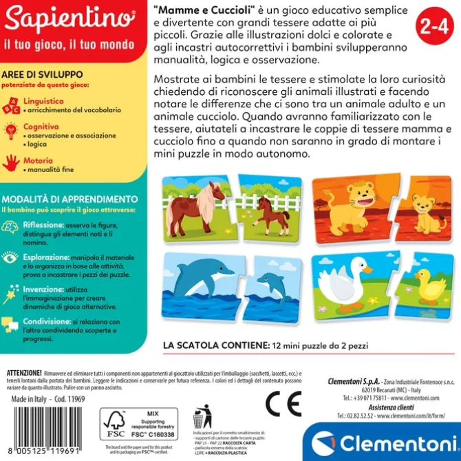 Sapientino - Mamme e cuccioli